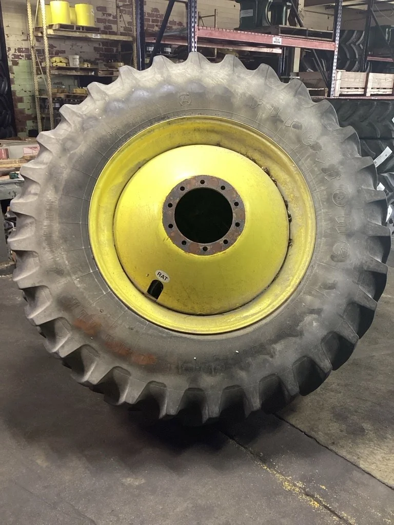Used 520/85R42 157A8 Firestone RAT 23 TL R-1 80-85% On 18 x 42 (10-13.18-11.09-12.4IN)  Dolly Dual image 3