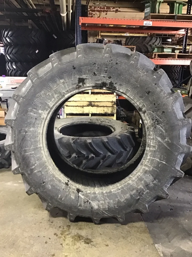 Used 460/85R34 147A8 Alliance Farm Pro II TL R-1W 90-95%