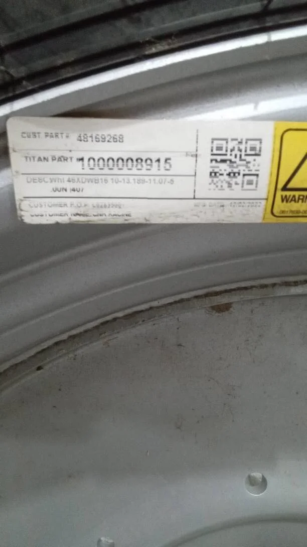 Take-Off 520/85R46 158D Goodyear Optitrac TL R-1W 95-100% on 16 X 46 10-13.19-11.07 Titan Dual image 4