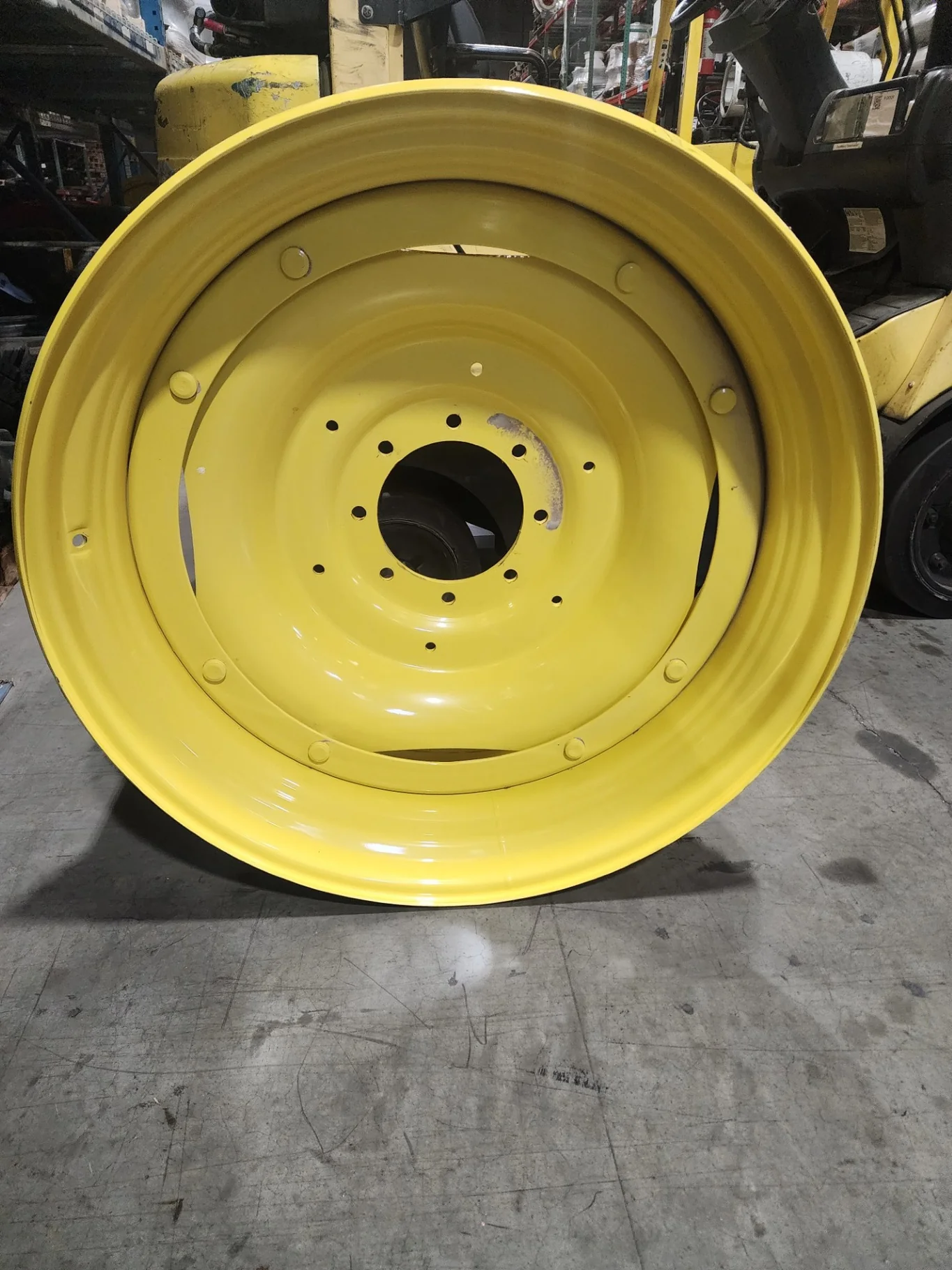 Take-Off 15 X 38 (8-10.82-8.78) Moveero 4/2 Rail Wheel w/ Disc JD Ag Yellow