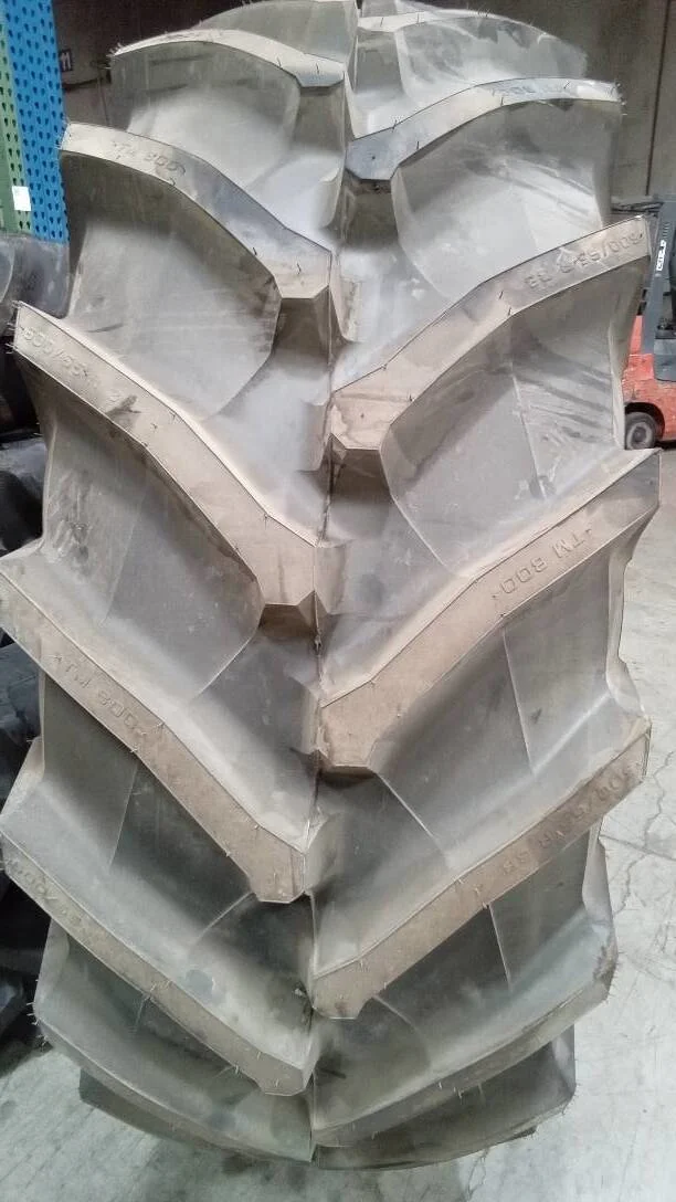 Take-Off 600/65R38 153D Trelleborg TM800 TL R-1W 95-100% on 18 X 38 10-13.19-11.07 Solid Gray Wheel image 3