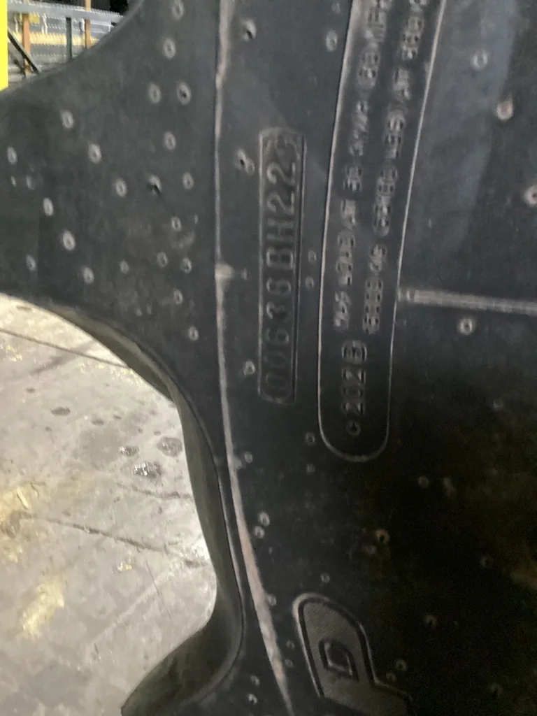 Take-Off  LSW1250/35R46 202B Goodyear Custom Flo Grip TL R-2 95-100% on 44 x 46 20-13.19-11.07 image 6