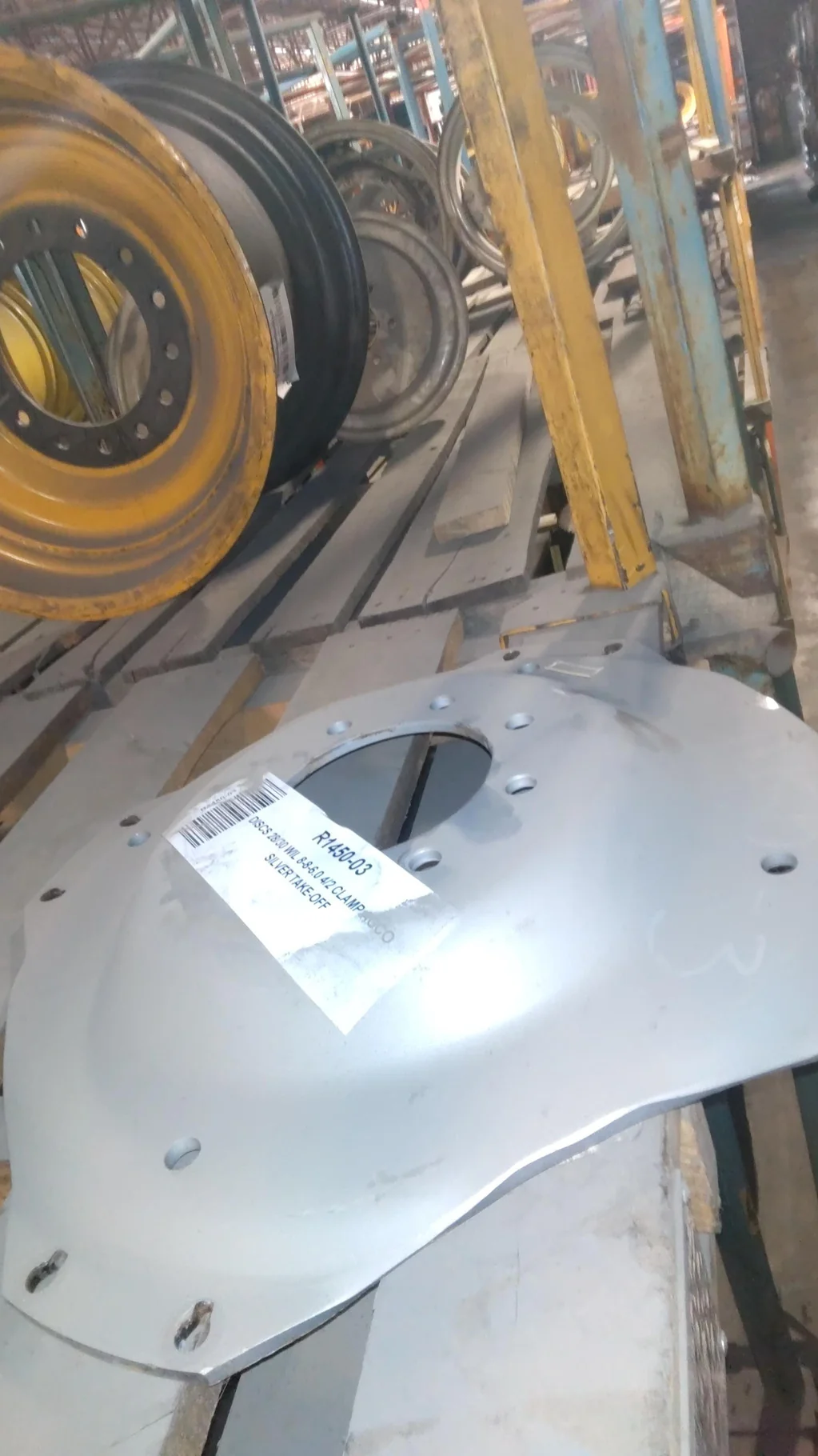 DISCS 28/30 8-8-6.0 4/2 CLAMP AGCO SILVER TAKE-OFF image 2