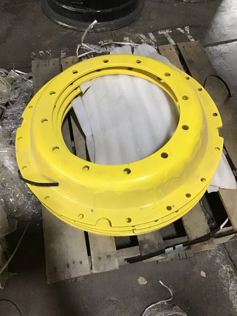 Take-Off Disc 34" 12-19.685-17.651 HD Waffle 3 Bolt Yellow