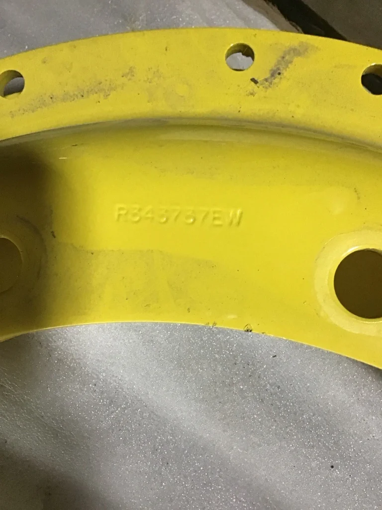 Take-Off Disc 34" 12-19.685-17.651 HD Waffle 3 Bolt Yellow image 2