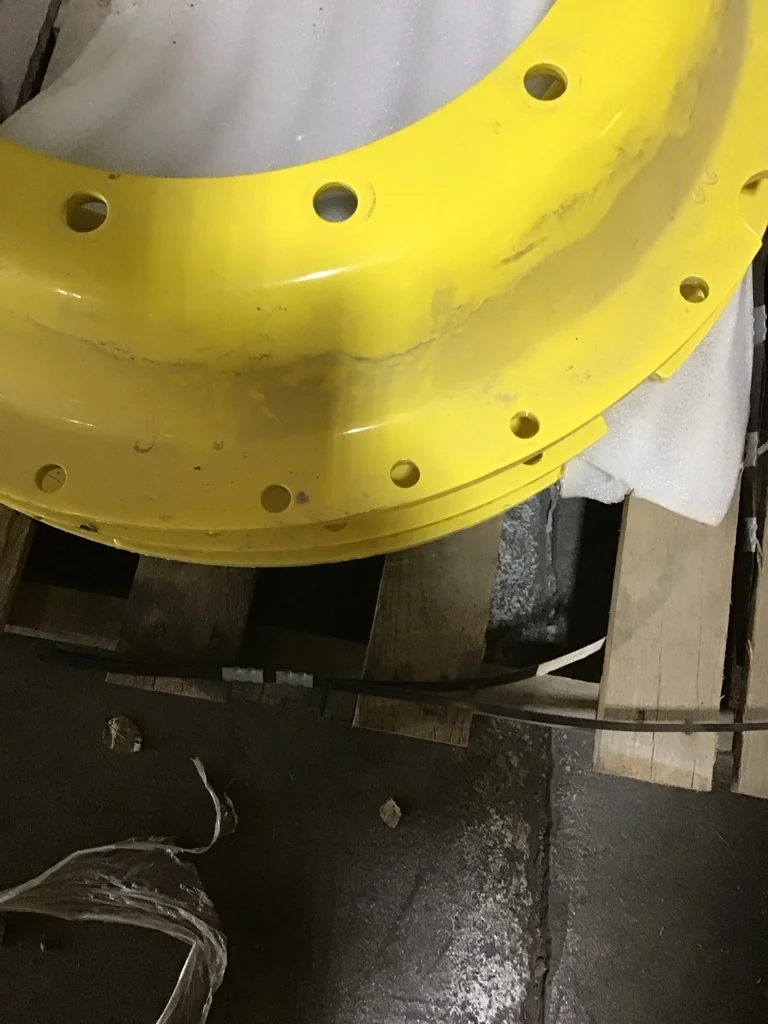 Take-Off Disc 34" 12-19.685-17.651 HD Waffle 3 Bolt Yellow image 3