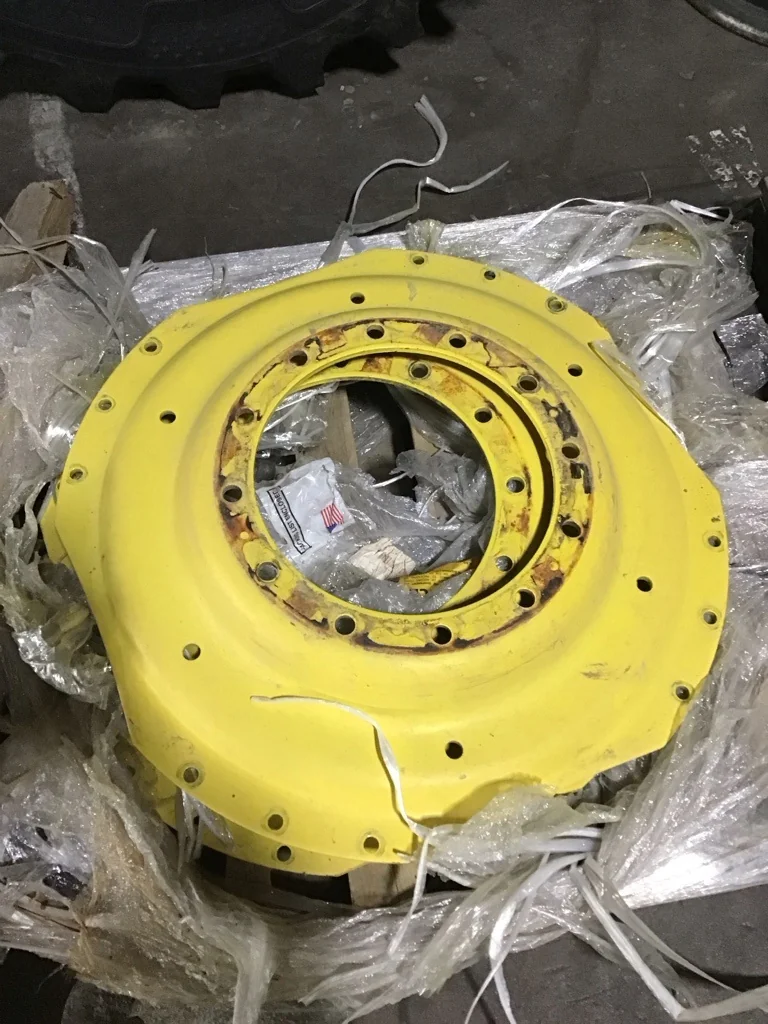 Used Disc 38" 12-16.732-14.620 Waffle 3 Bolt Yellow