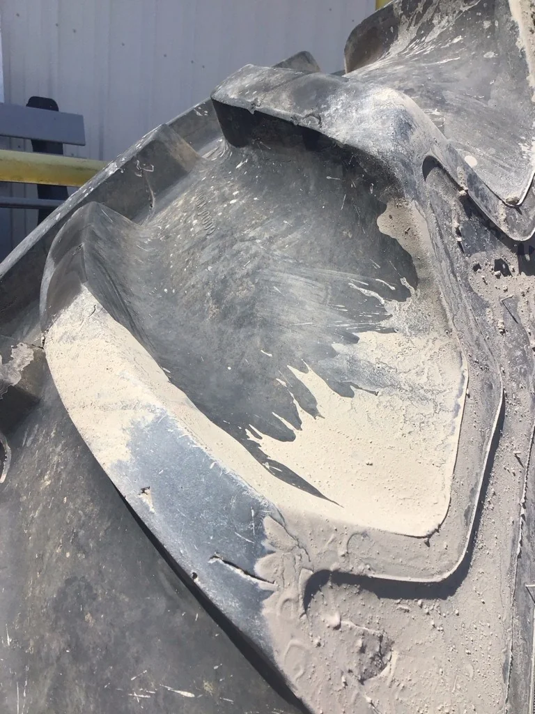 Used 710/70R42 173D Goodyear Optitrac TL R-1W 90-95% On 23 x 42 10-13.19-11.07 Titan Wheel NH White image 5