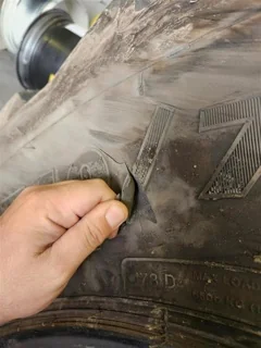 Used 710/70R42 173D Goodyear Optitrac TL R-1W 90-95% image 3