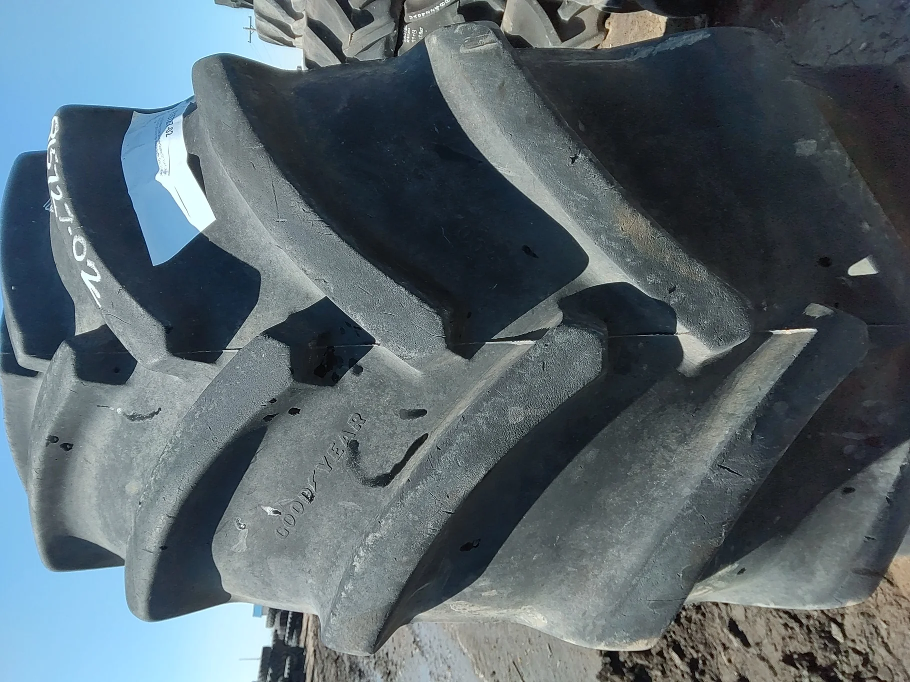 Used 600/70R30 152A8 Goodyear Optitrac DT824 TL R-1W 80-85% image 4
