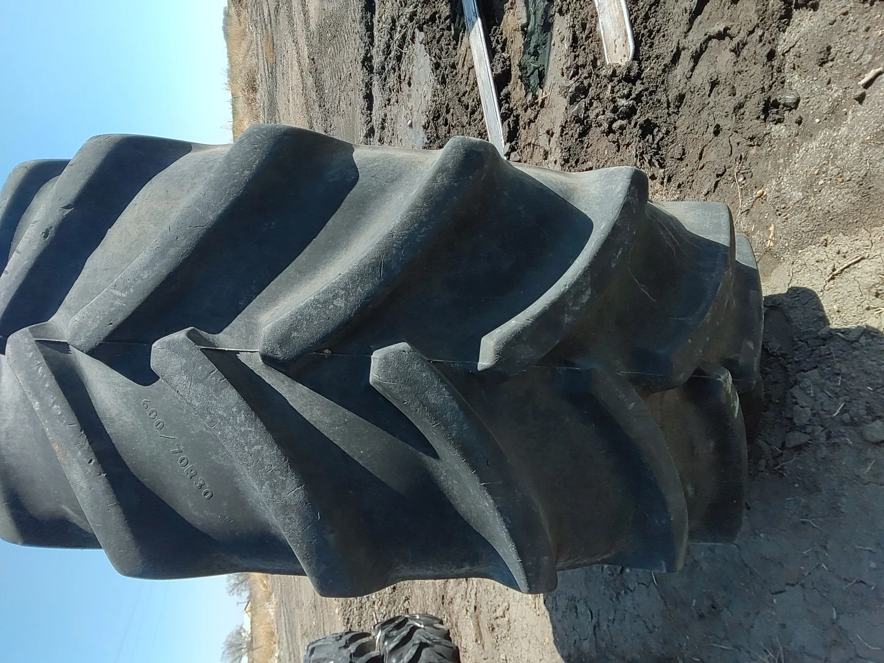 Used 600/70R30 152A8 Goodyear Optitrac DT824 TL R-1W 80-85% image 5
