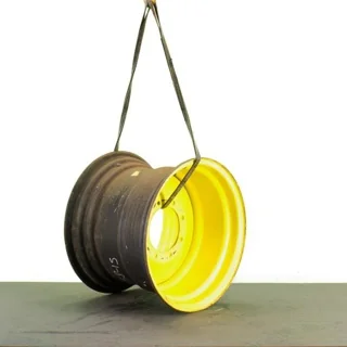 USED 20 X 26 8-10.82-8.78-8.5IN B.S. YELLOW WHEEL
