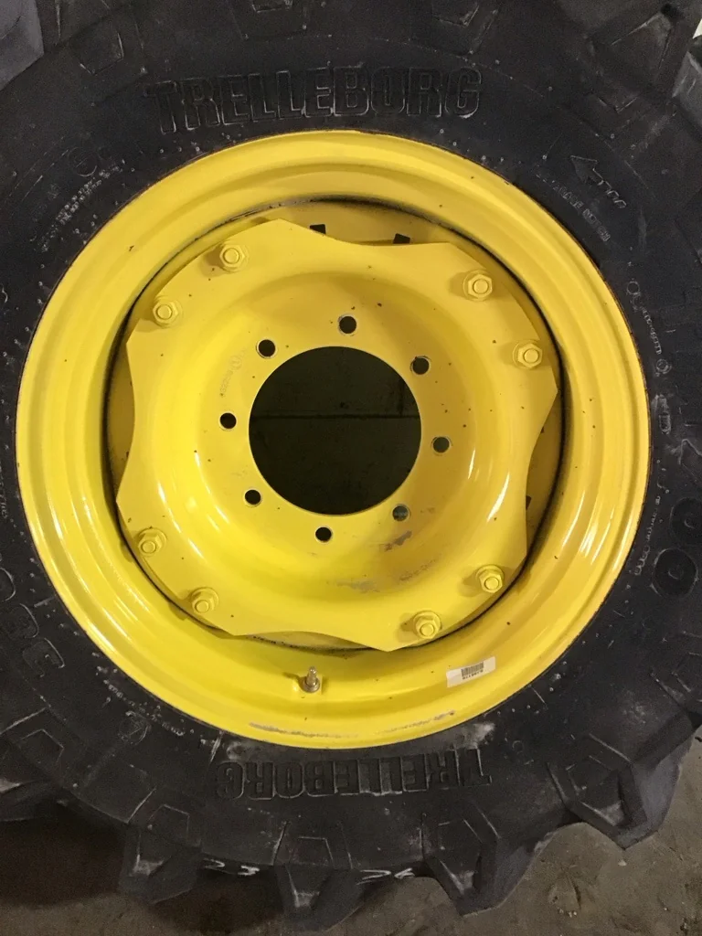 Take-Off 380/70R24 125A8 Trelleborg TM700 TL R-1W 95-100% on 12 x 24 8-10.82-8.78 Waffle 2 Bolt image 3