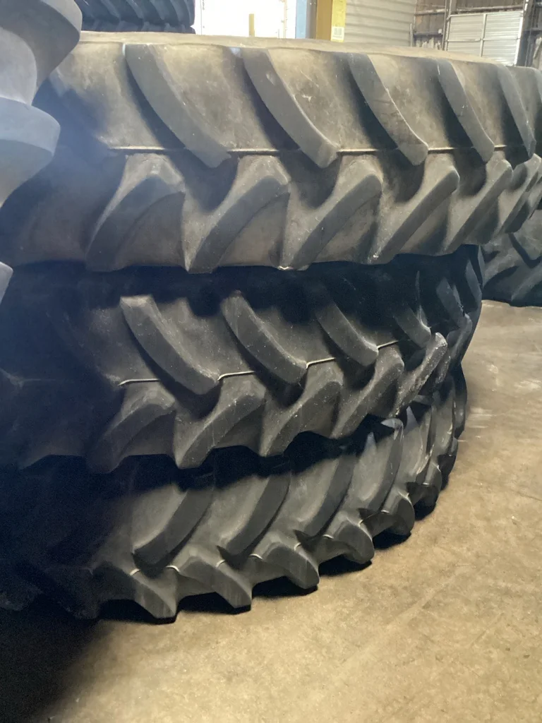 Used 380/105R50 168A8 Firestone 9100 TL R-1 70-75% On 12 x 50 12-32.047-30.078 Titan R&R Wheel image 3