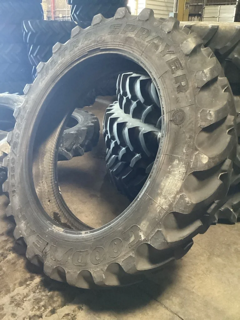 Used IF380/90R46 168D Goodyear Ultra Sprayer TL R-1 80-85% image 2