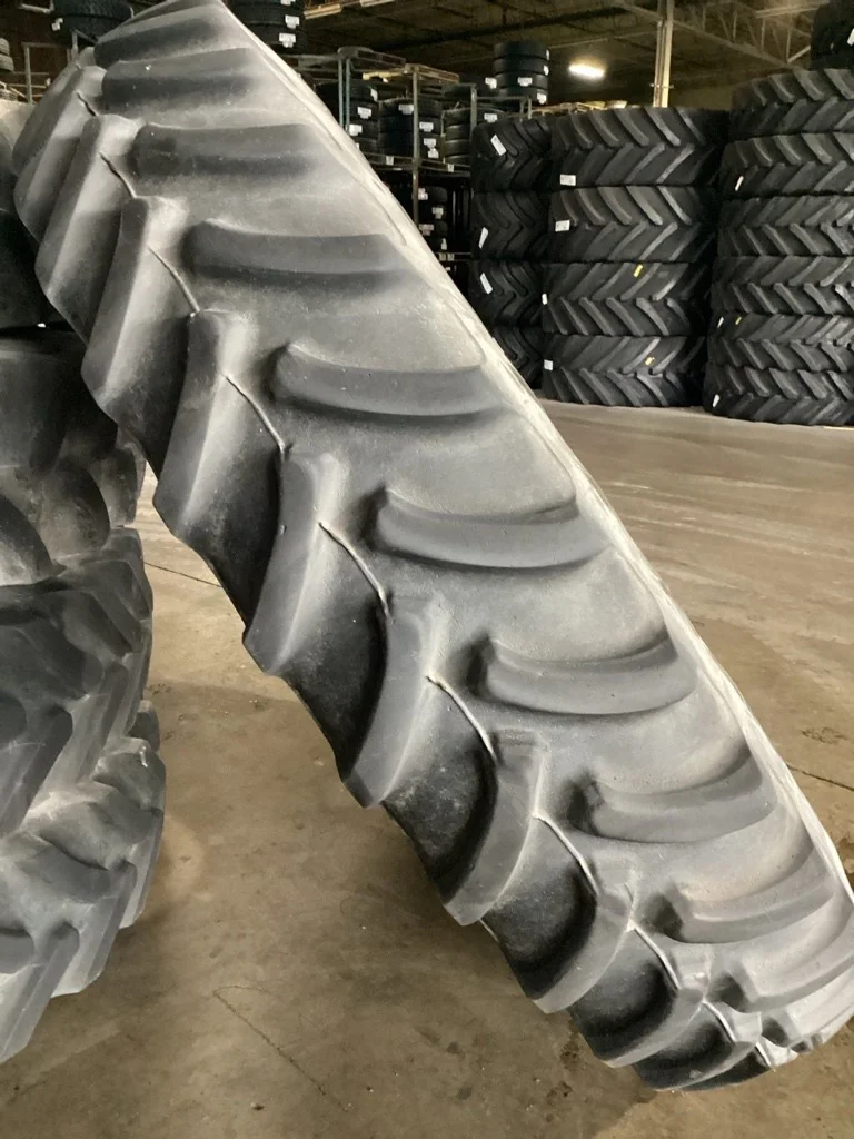 Used 380/105R50 168A8 Firestone R9100 TL R-1 80-85% On 13 x 50 12-32.047-30.078 Moveero R&R Wheel image 3