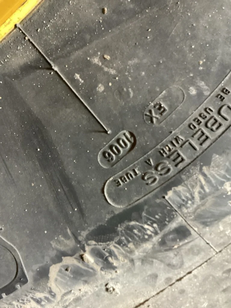 Used 520/85R38 155A8 Kleber Traker TL R-1W 80-85% On 18 x 38 10-13.19-11.07 Titan Sprayer Wheel image 4
