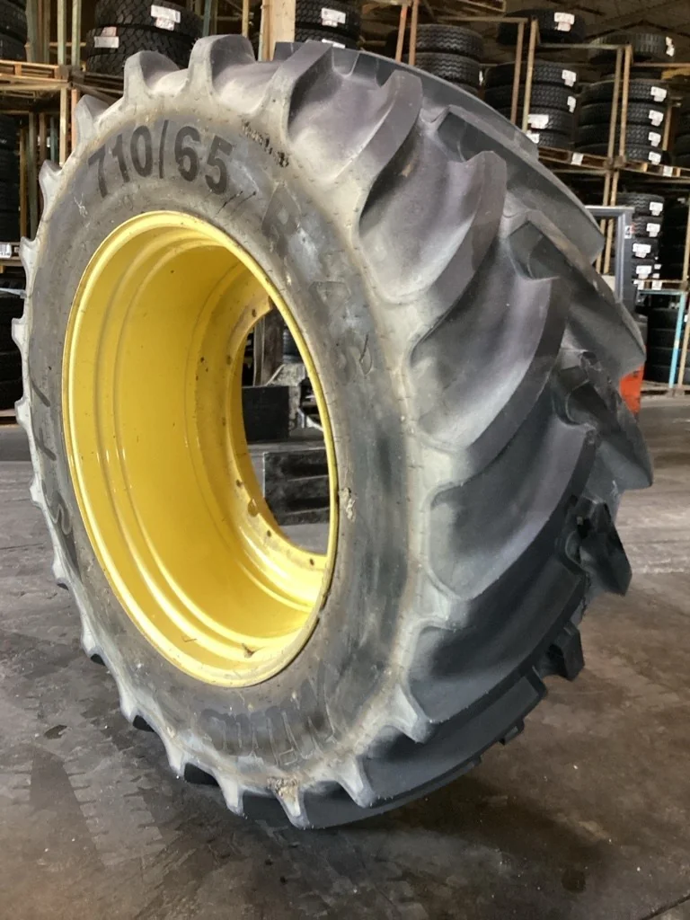 Used 710/65R46 174D Mitas SFT TL R-1W 95-100% On Take-Off 25 x 46 12-32.047-30.078 Titan R&R Wheel image 2