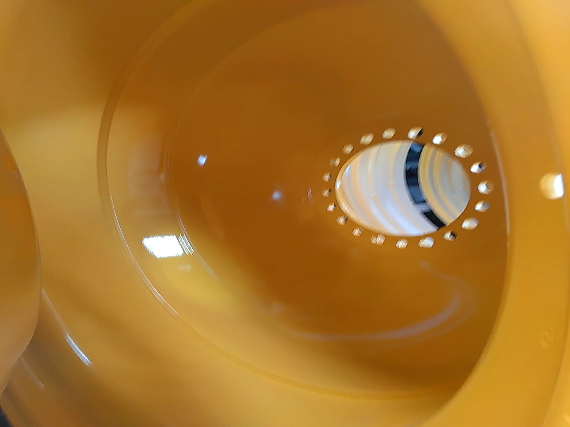 REFURB 18 x 42 10-13.187-11.07-14.4 (INSIDE) DOLLY DUAL YELLOW WHEEL image 6
