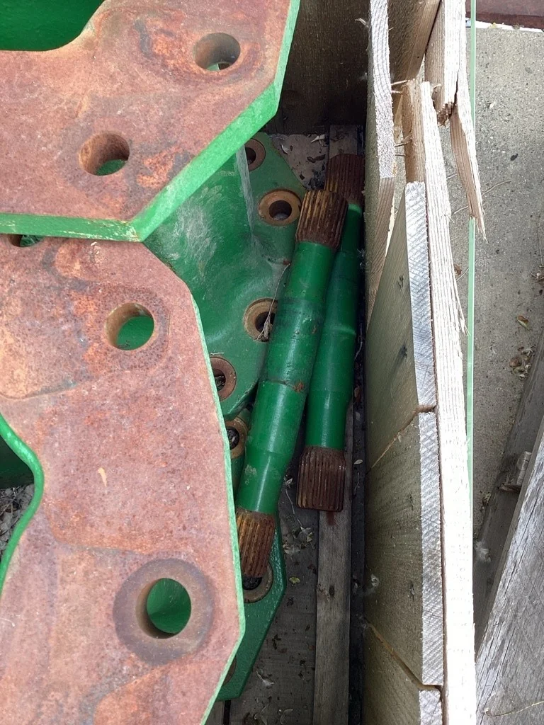 Used 15.5 John Deere Frame Extension Kit (2 Axle Shafts) No Truss Rod, No Hardware. image 2