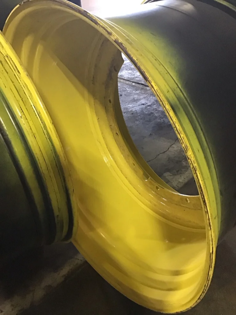Take-Off 28 x 46 12-32.047-30.078 Rim & Rail Yellow Wheel image 4