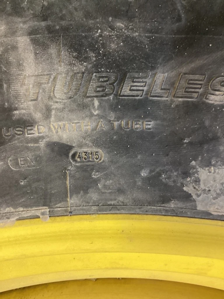 Used 480/80R50 158A8 Michelin Agribib TL R-1W 70-75% On 15 x 50 12-32.047-30.078 R&R wheel image 4