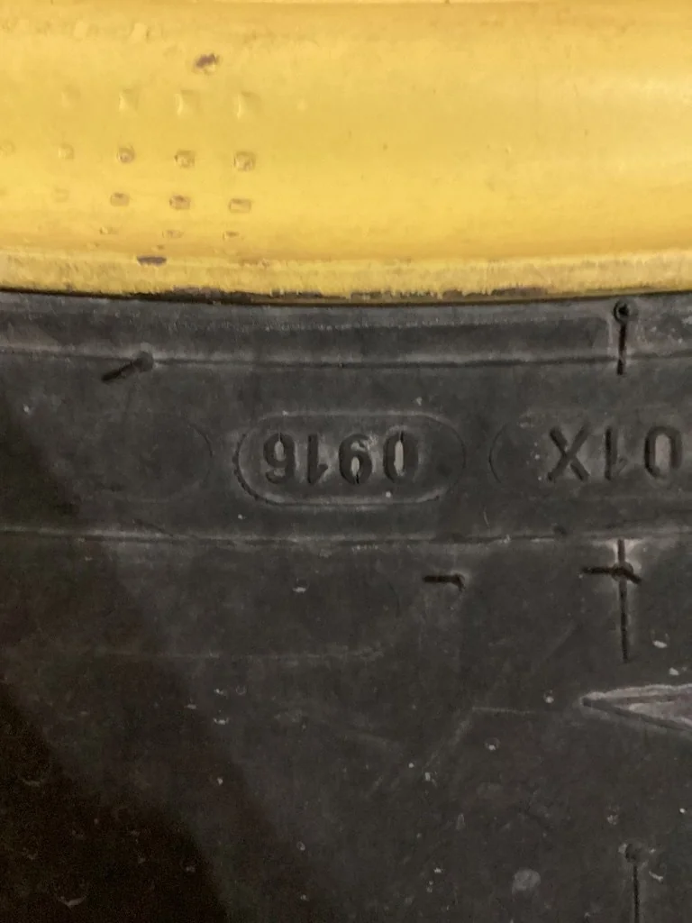 Used 420/85R34 147A8 Michelin Agribib TL R-1W 50-55% On 15 x 34 12-16.732-14.620 Waffle 3 Bolt/Disc image 3