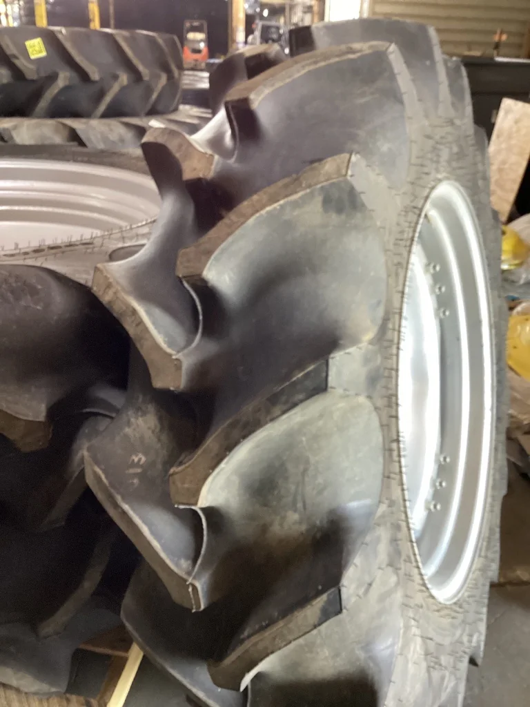 Take-Off 480/70R34 155A8 Goodyear SSG T08 TL R-2 95-100% On 15 x 34 12-16.732-14.640 Waffle w/ Disc image 2