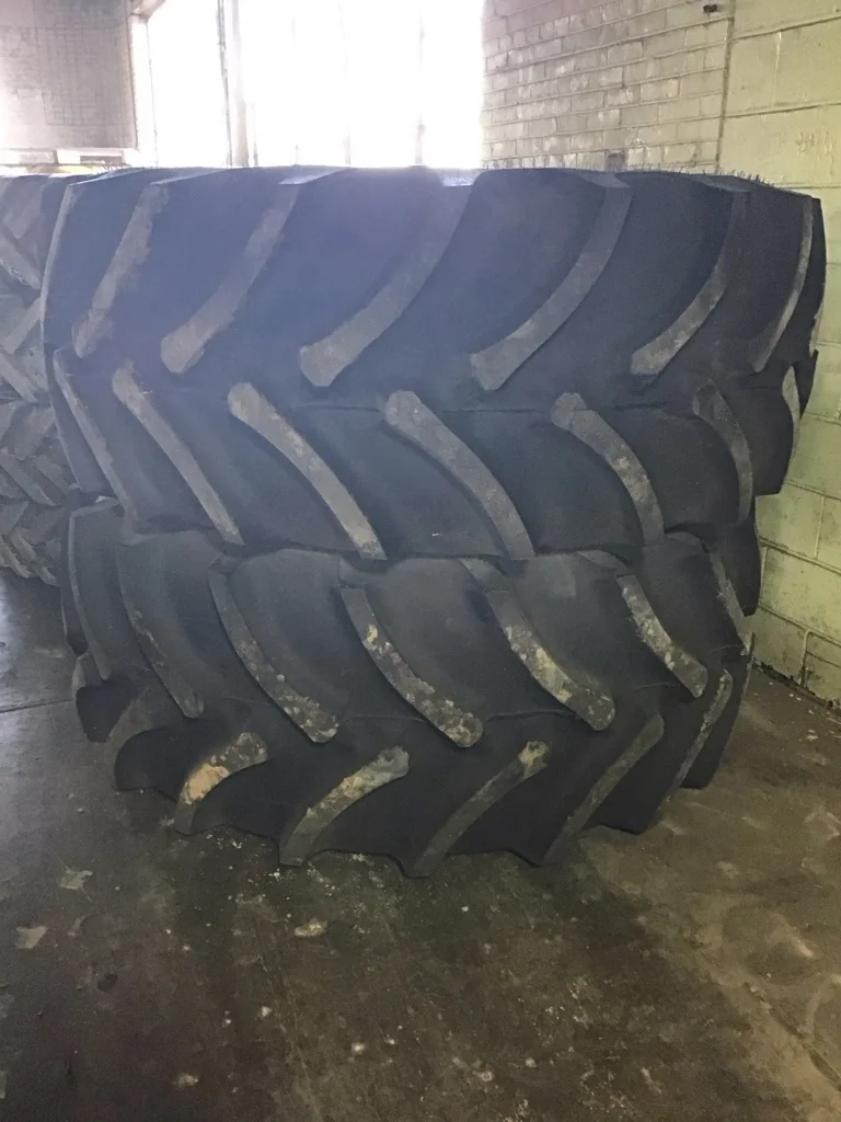 Take-Off 710/70R38 166B Firestone RAD DT TL R-1W 95-100% on 23 x 38 10-13.19-11.07 GKN Yellow