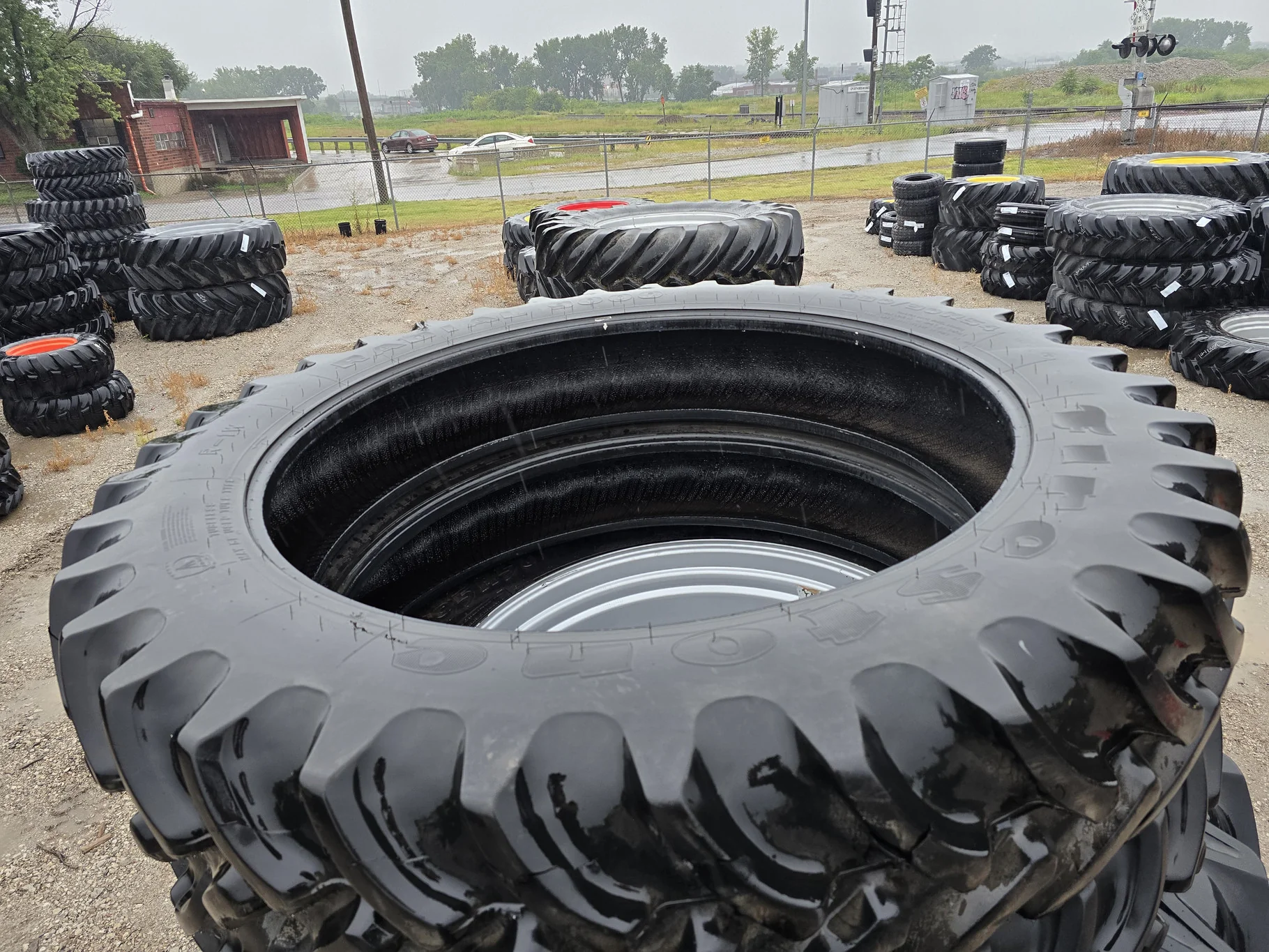 Used 380/90R54 152A8 Firestone Radial 9000 TL R-1W 85-90%