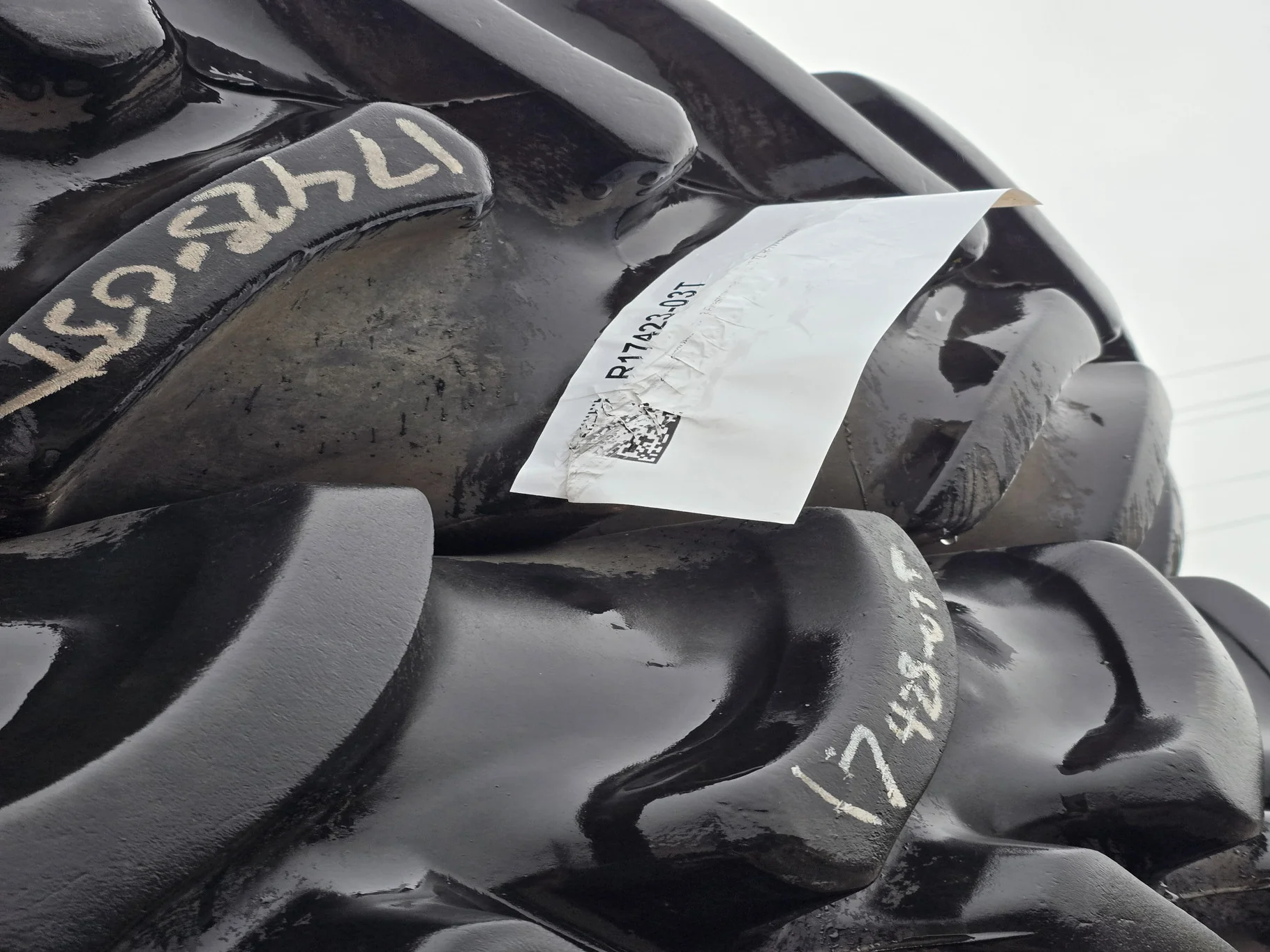 Used 380/90R54 152A8 Firestone Radial 9000 TL R-1W 85-90% image 3