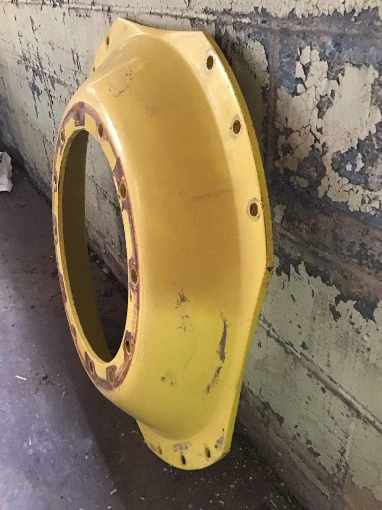 Used Dic 38" 12-19.685-17.651 Waffle 3 Bolt Yellow image 2