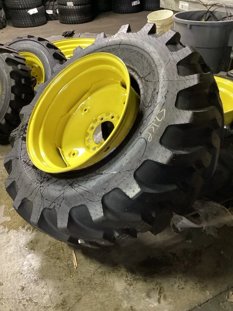 Take-Off 440/80-24 138A8 Galaxy Super Industrial Lug TL R-4 95-100% On 15 x 24 (8-8-6) Solid Wheel image 2