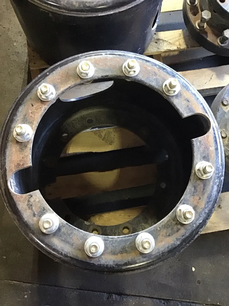 Used 15.5" 12-16.732-14.620 Hub Extension Black