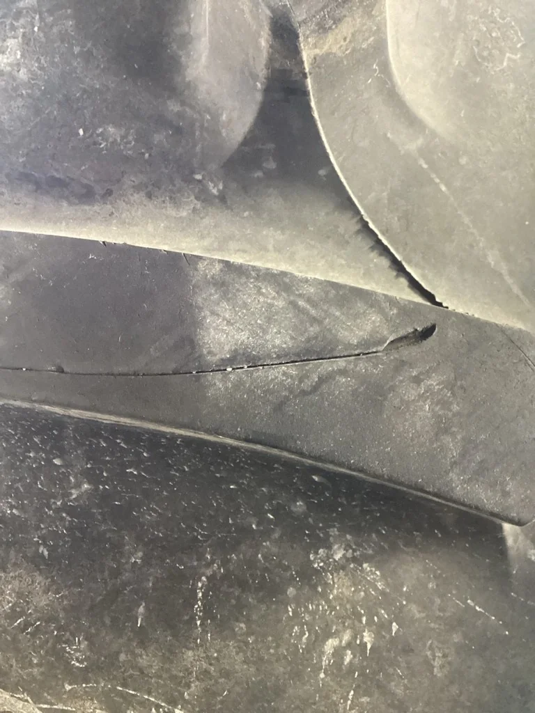 Used 650/85R38 173D Michelin MachXbib TL R-1W 90-95% On 23 x 38 (20-13.19-10.50) JD DD Wheel image 4