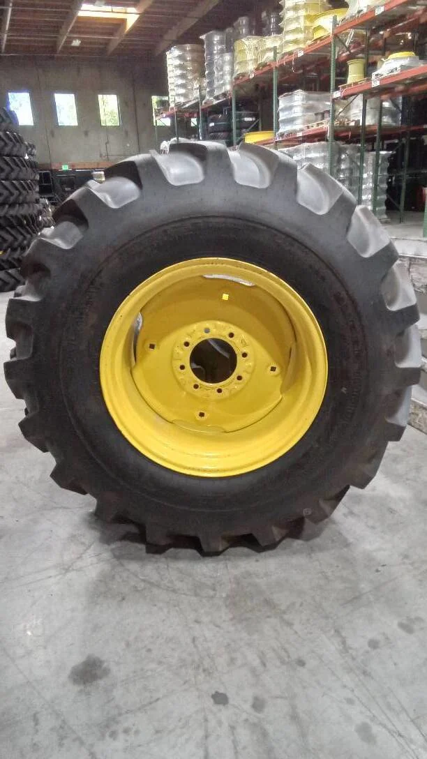 Take-Off 16.9-24 138A8 Galaxy Super Industrial Lug TL R-4 95-100% On 15 x 24 (8-8-6) Solid Wheel