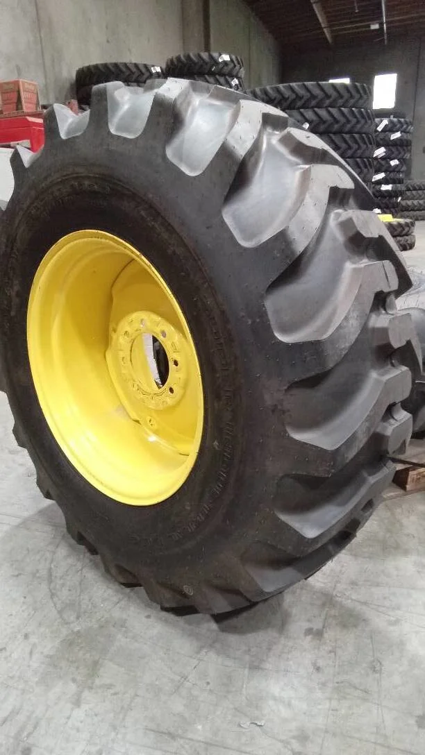 Take-Off 16.9-24 138A8 Galaxy Super Industrial Lug TL R-4 95-100% On 15 x 24 (8-8-6) Solid Wheel image 2