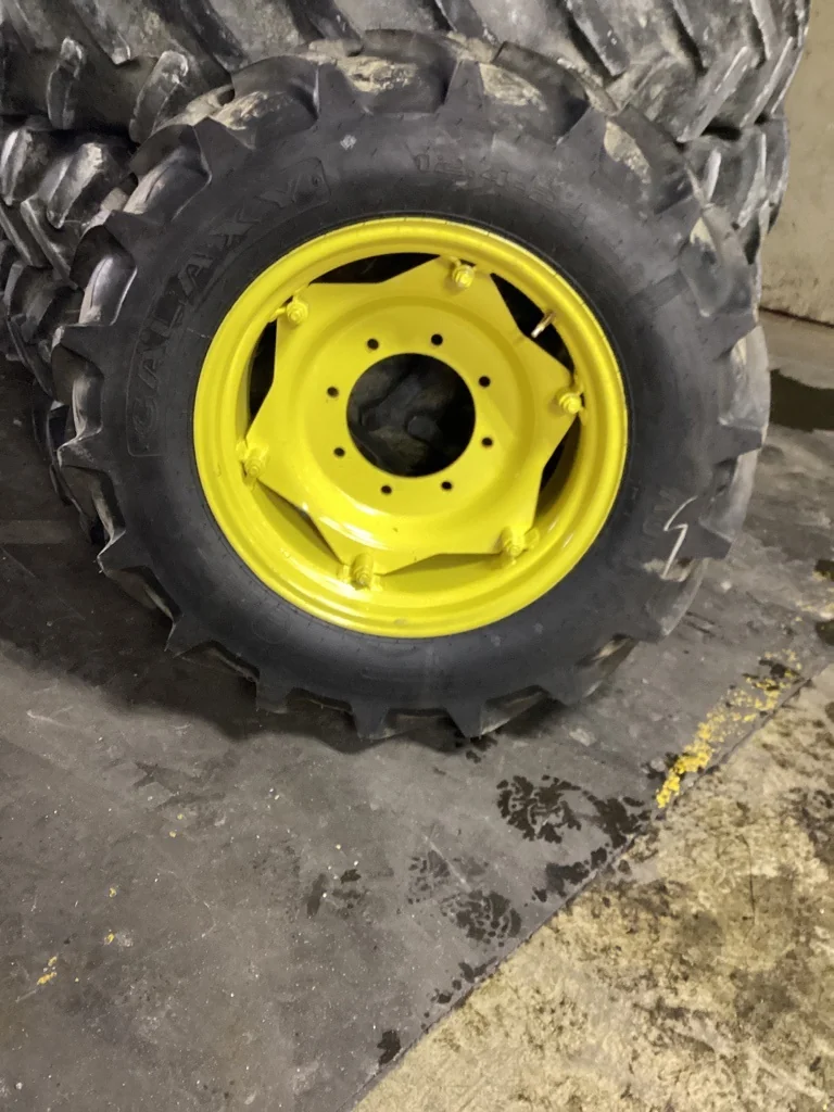 Take-Off 12.4-24 8 Ply Galaxy Agri Trac ll TL R-1 95-100% on 10 x 24  8-10.82-8.78 6 Clamp