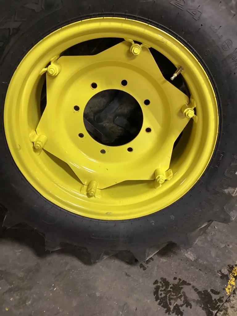Take-Off 12.4-24 8 Ply Galaxy Agri Trac ll TL R-1 95-100% on 10 x 24  8-10.82-8.78 6 Clamp image 3