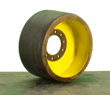 USED 22 X 12 X 20 10-8.75-6.25 JD COMBINE YELLOW IDLER
