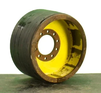 USED 22 X 12 X 20 10-8.75-6.25 JD COMBINE YELLOW IDLER