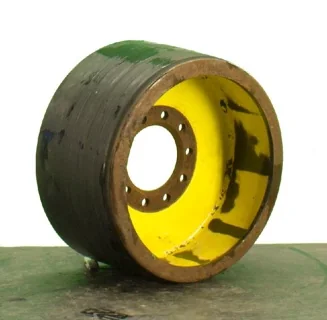 USED 22 X 12 X 20 10-8.75-6.25 JD COMBINE YELLOW IDLER