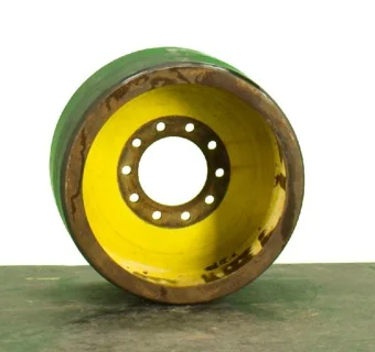 USED 22 X 12 X 20 10-8.75-6.29 JD COMBINE YELLOW IDLER