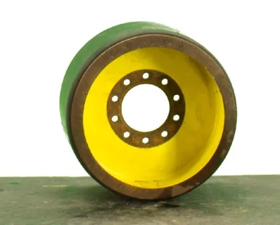 USED 22 X 12 X 20 10-8.75-6.25 JD COMBINE YELLOW IDLER