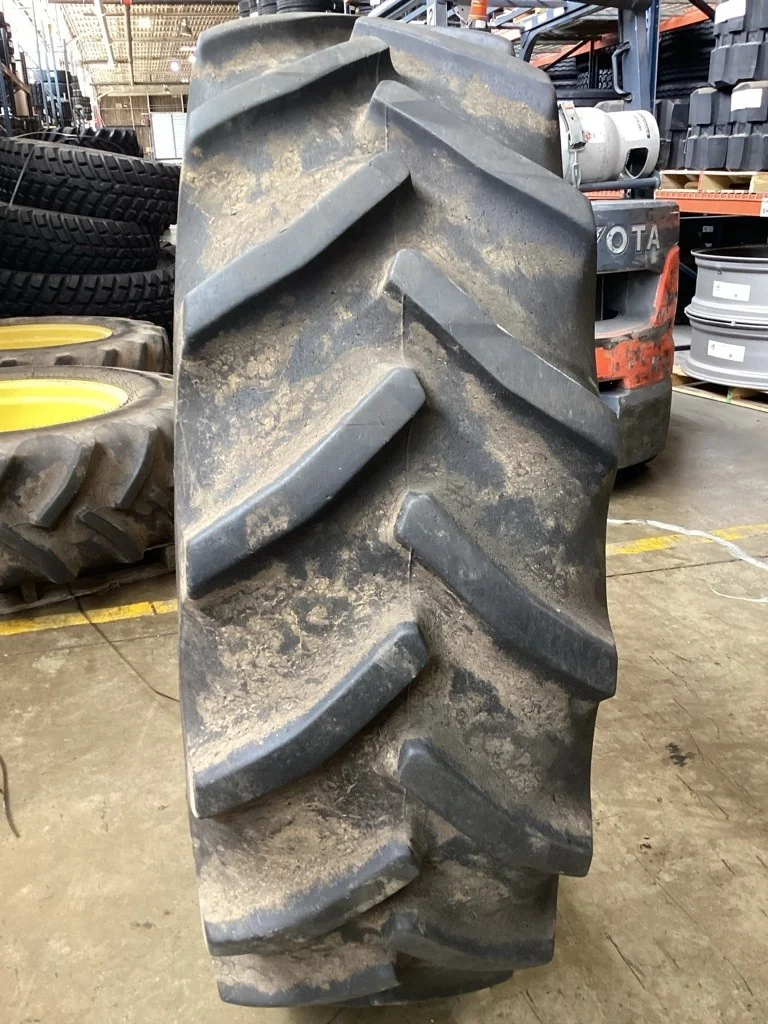 Used 480/70R34 155A8 Goodyear Super Traction Radial DT810 TL R-1W 70-75% On 15 x 34 (12-16.732-14.62 image 3