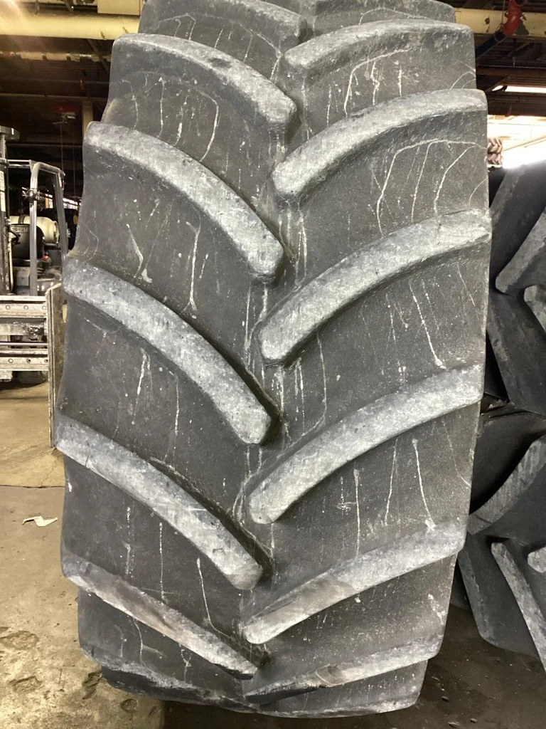 Used 800/70R38 173A8 Goodyear Optitrac DT830 TL R-1W 75-80% On 25 x 38 (10-13.19-11.07) Dual image 6