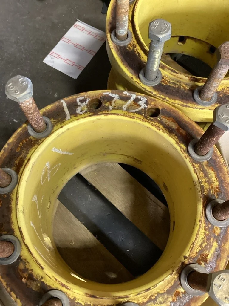 10” JD Hub Extension. Missing 2 bolts (5 & 1/8”) (10-13.19-11.07) image 2