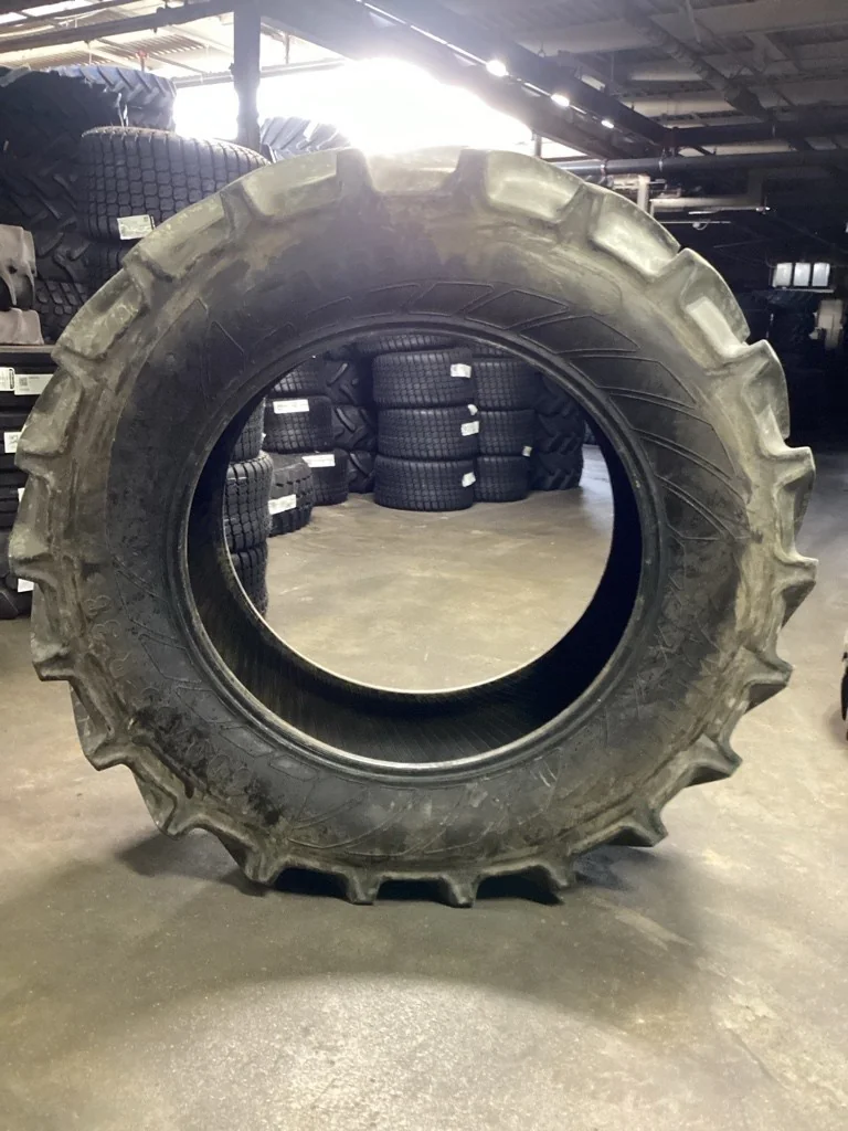 Used 600/65R38 153D Mitas AC65 TL R-1W 75-80% (Some Cuts and gouges in tread) image 2