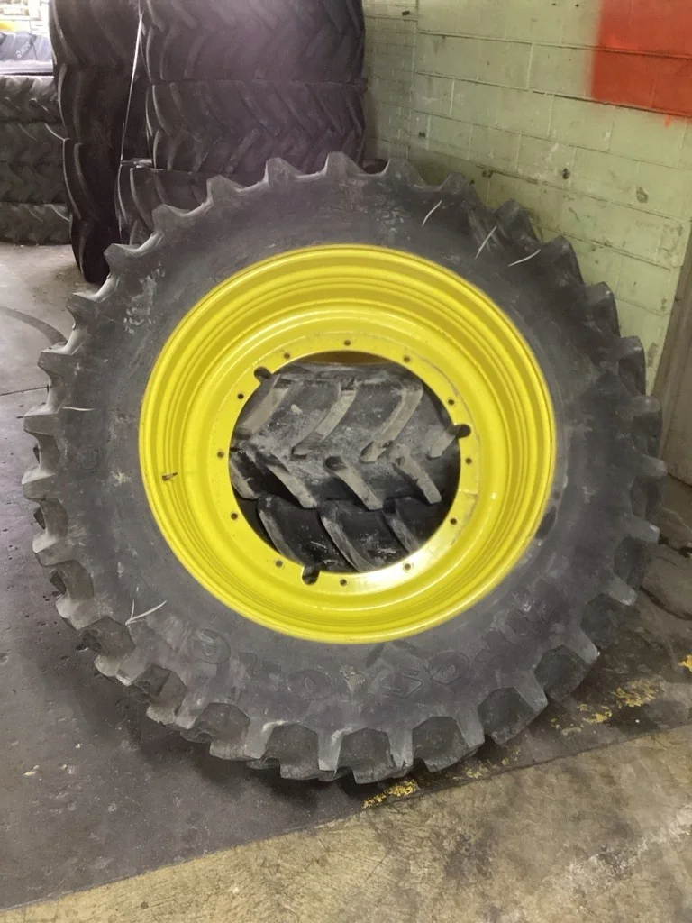 Used 480/80R46 158A8 Firestone Radial DT 23 TL R-1W 85-90% On 16 x 46 (12-32.047-30.078) R&R wheel