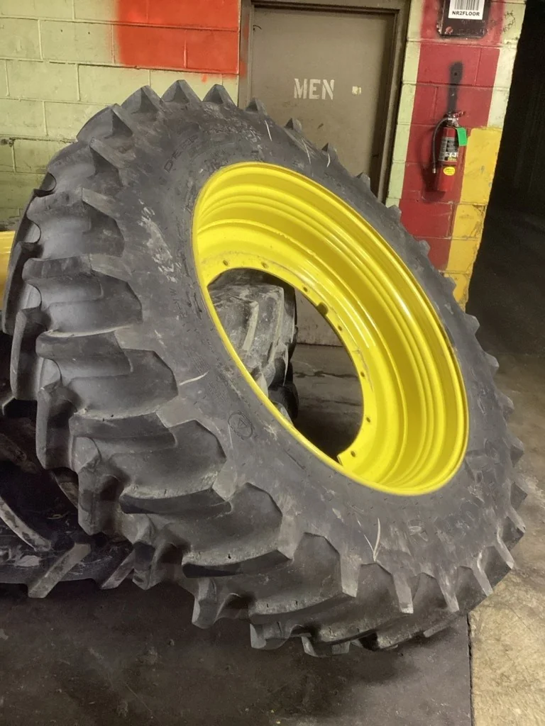 Used 480/80R46 158A8 Firestone Radial DT 23 TL R-1W 85-90% On 16 x 46 (12-32.047-30.078) R&R wheel image 2